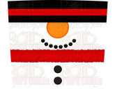 Snowman 20oz Tapered Tumbler Wrap